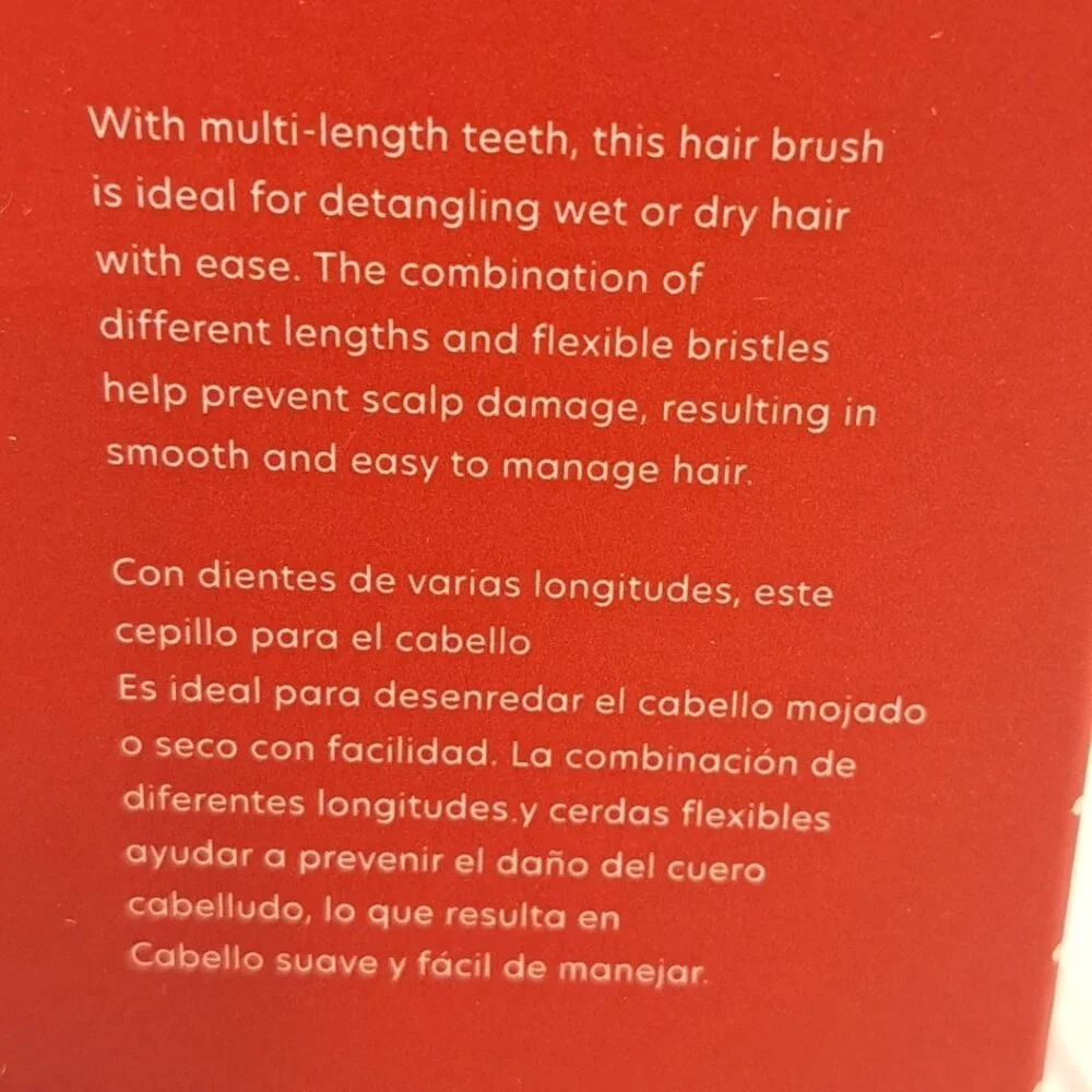 Celavi Strawberry Shortcake Detangler Hair  Brush Limited Edition